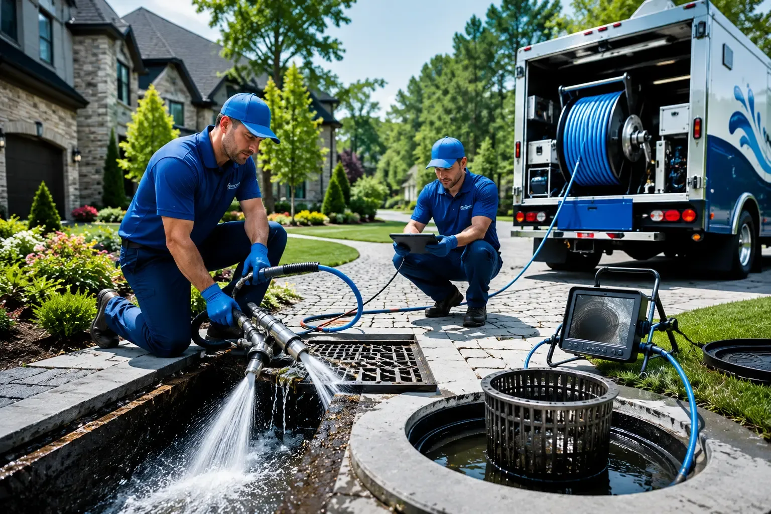 Local outdoor drain cleaning professionals in Winneconne, WI