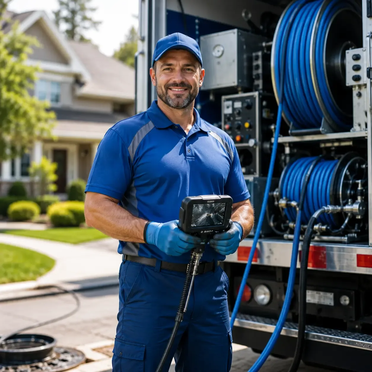 Local outdoor drain cleaning specialists in Winneconne, WI